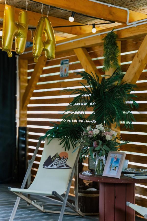 Aloha Glamp - Okragle Domki Przy Rzece - Balia I Sauna - Energylandia Zagornik Exteriör bild